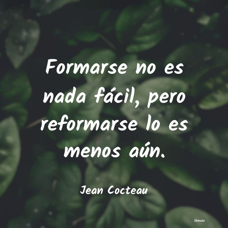 Frases de Jean Cocteau