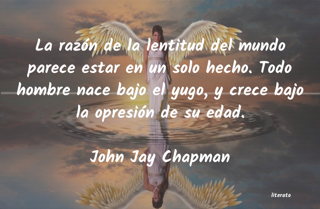 frases de John Jay Chapman