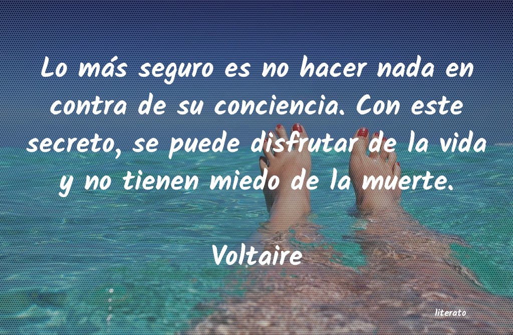 frases de Voltaire