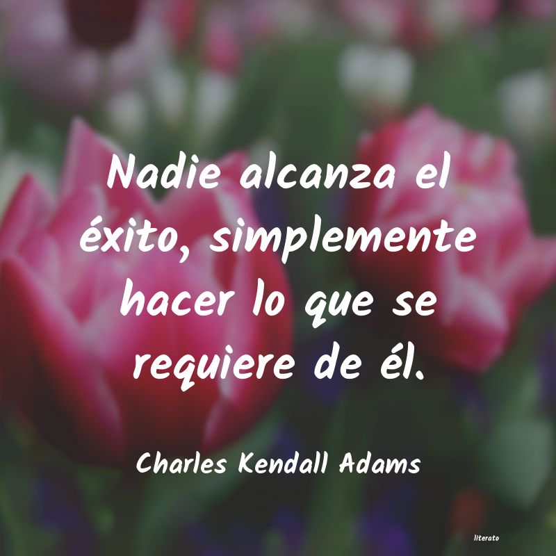 frases de Charles Kendall Adams