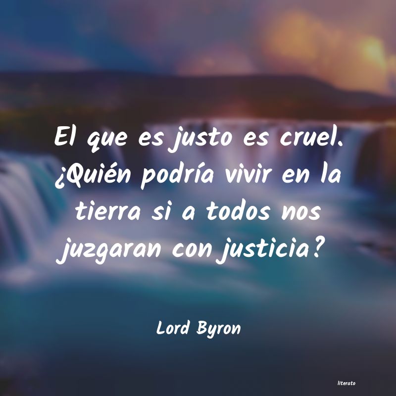 frases de Lord Byron