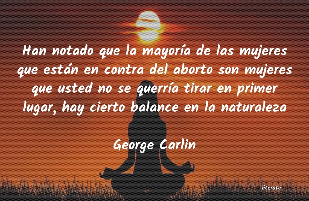 frases de George Carlin