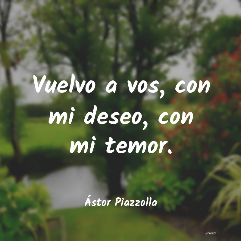 Frases de Ástor Piazzolla