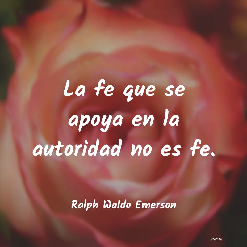 Frases de Ralph Waldo Emerson