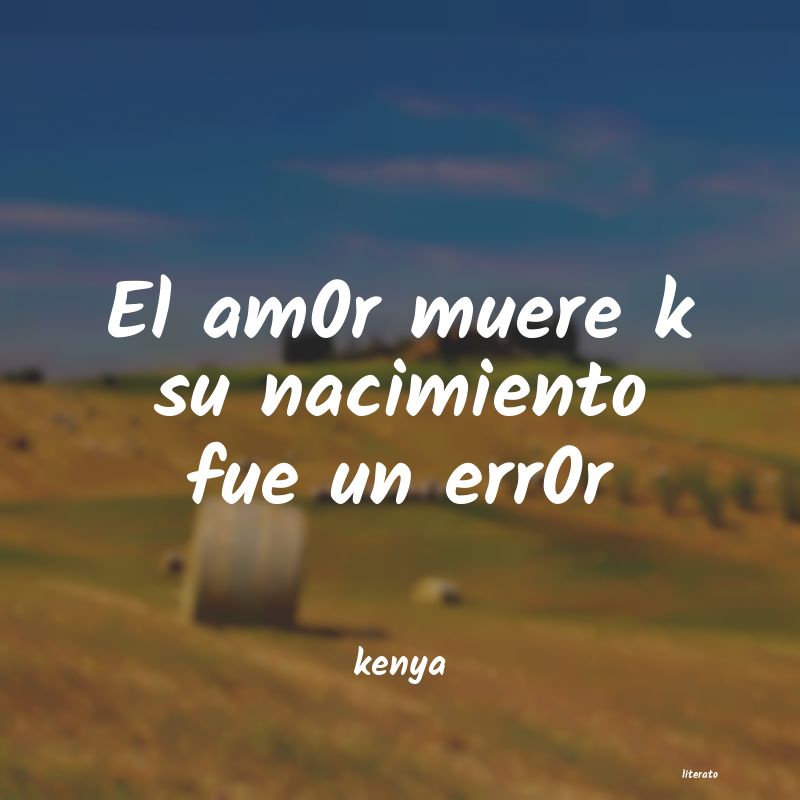 Frases de kenya