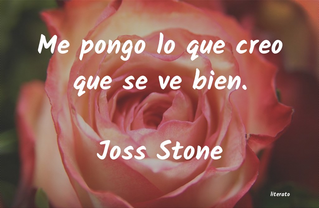 Frases de Joss Stone