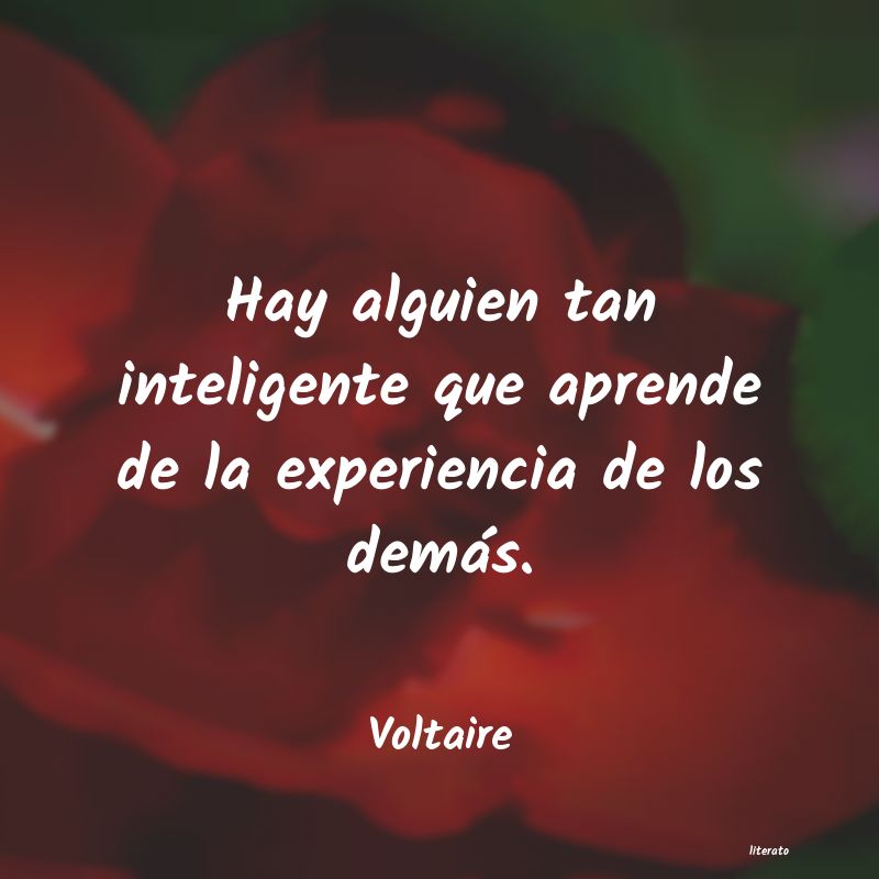 frases de Voltaire