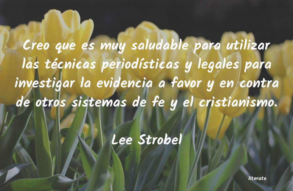 frases de Lee Strobel