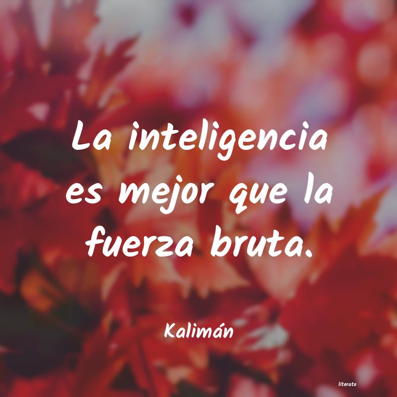 frases de Kalimán