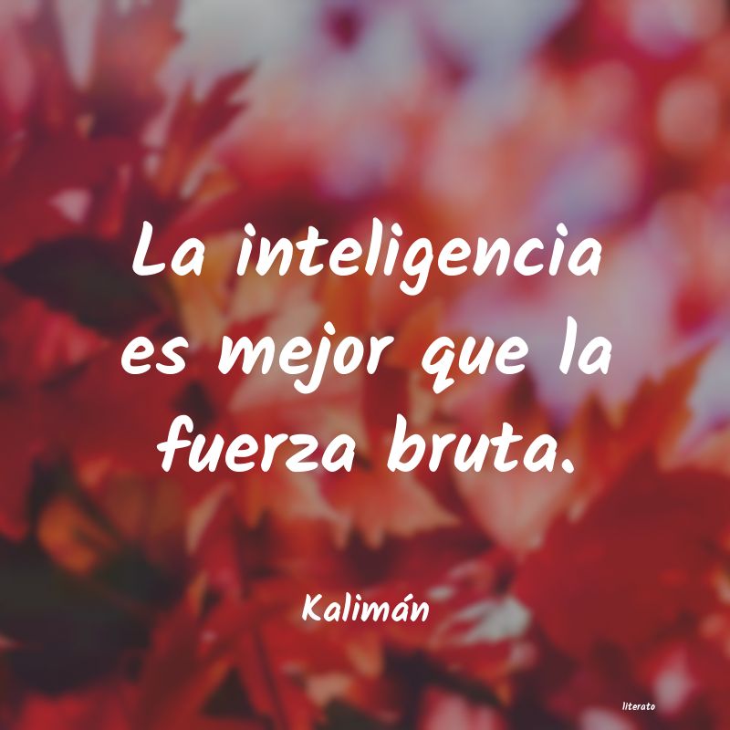 Frases de Kalimán