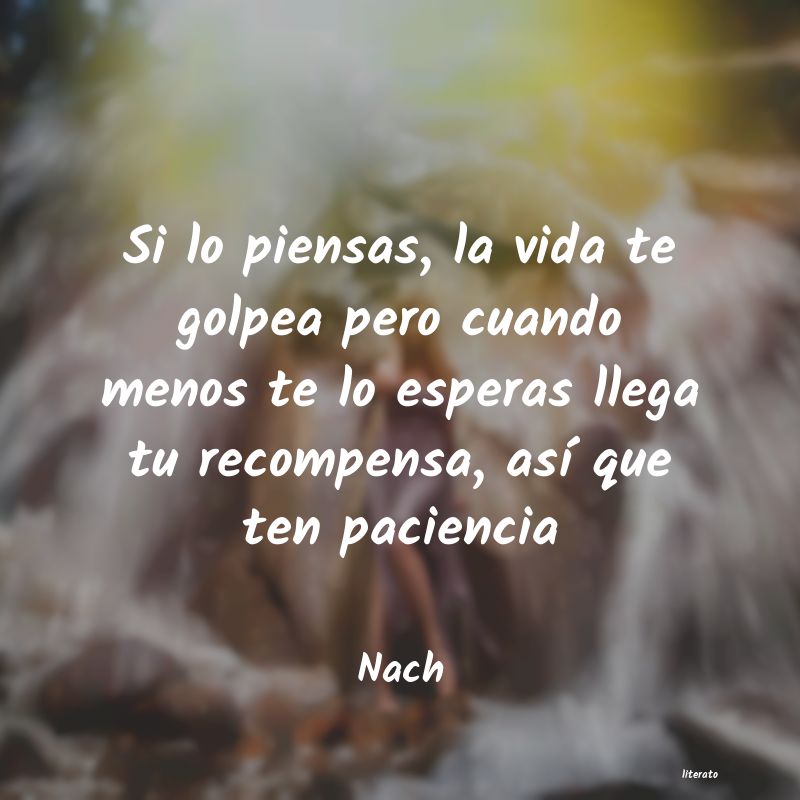 frases de Nach
