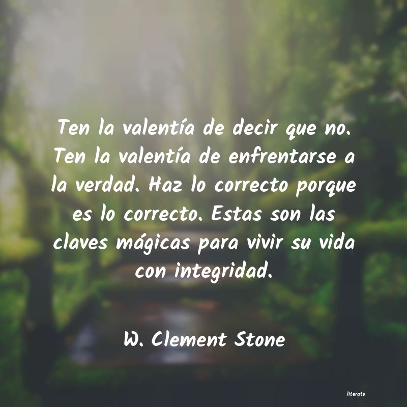 frases de W. Clement Stone