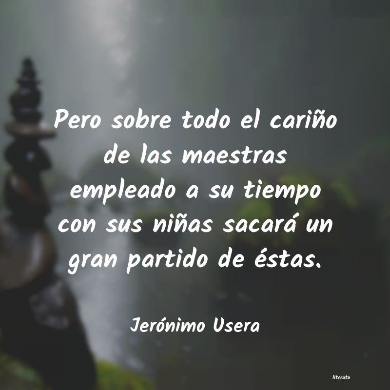 Frases de Jerónimo Usera