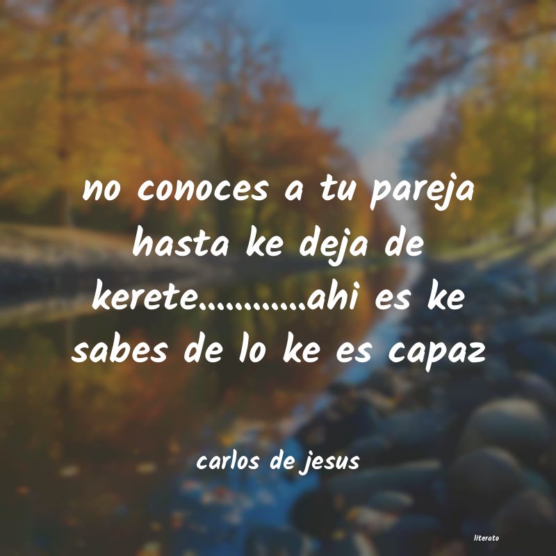 frases de carlos de jesus
