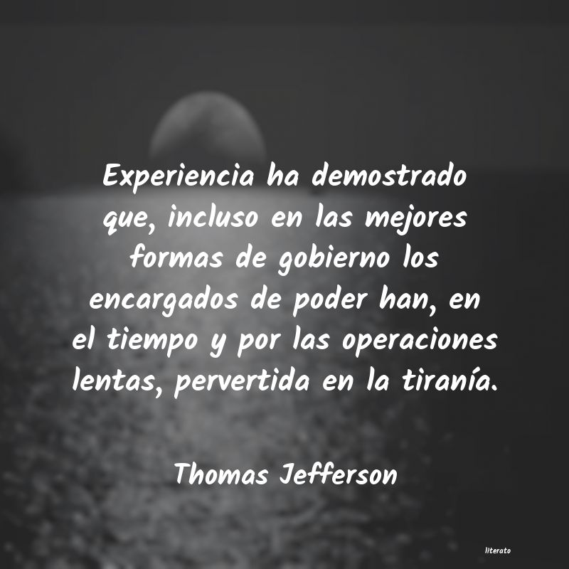 Frases de Thomas Jefferson