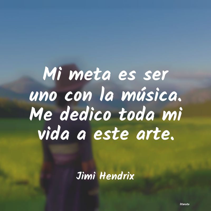 frases de Jimi Hendrix