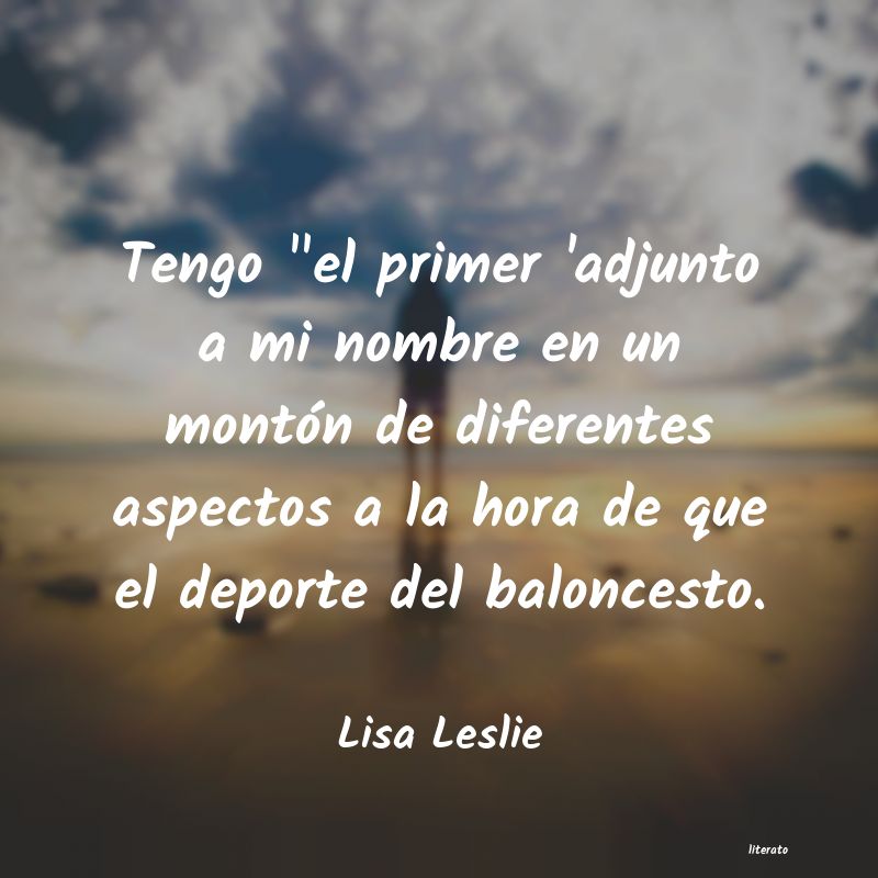 frases de Lisa Leslie