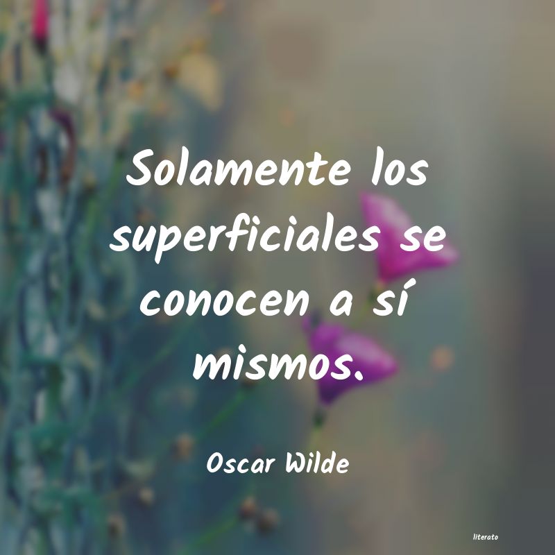 frases de Oscar Wilde