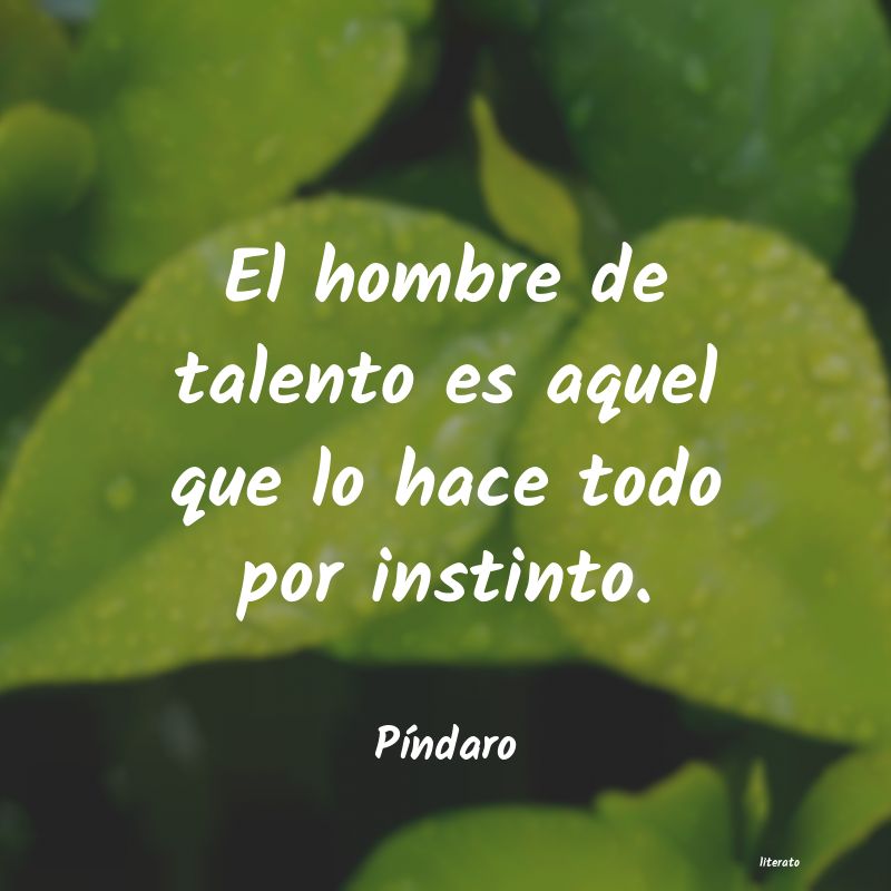 Frases de Píndaro