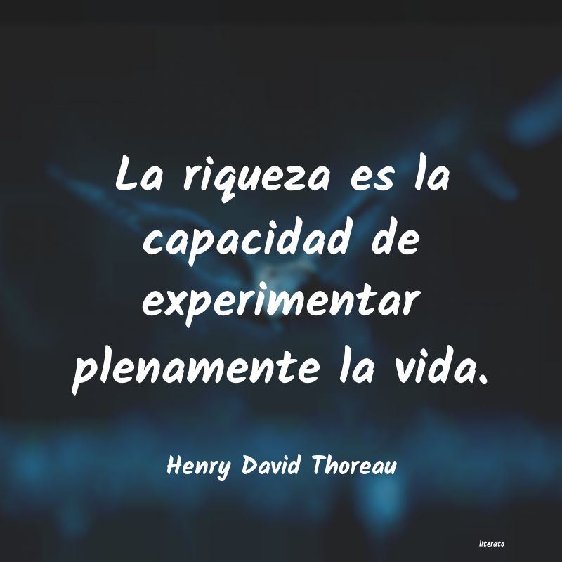 frases de Henry David Thoreau