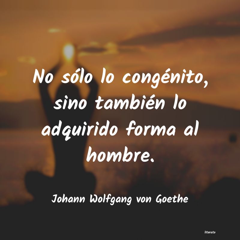 frases de Johann Wolfgang von Goethe