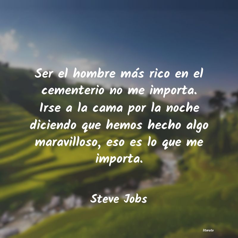 Frases de Steve Jobs