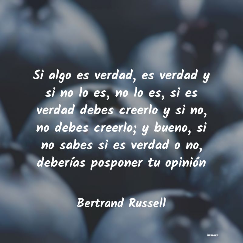 Frases de Bertrand Russell