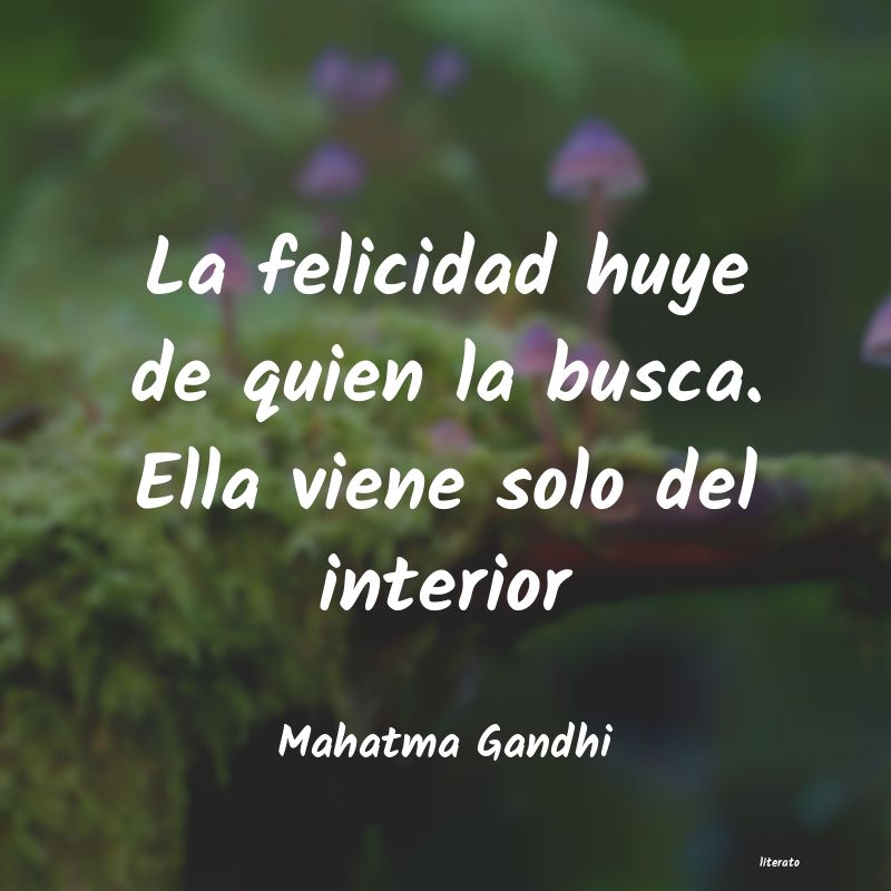 Frases de Mahatma Gandhi