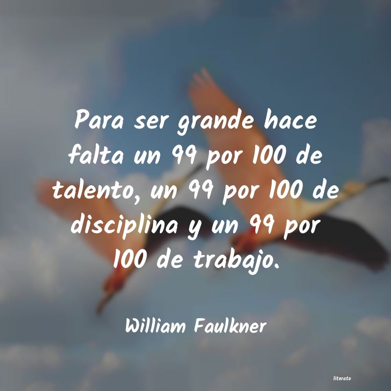 Frases de William Faulkner