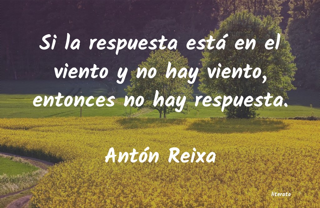 Frases de Antón Reixa