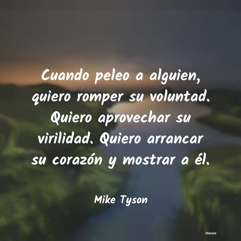 Frases de Mike Tyson