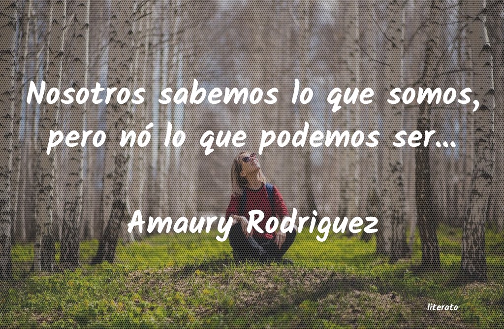 Frases de Amaury Rodriguez