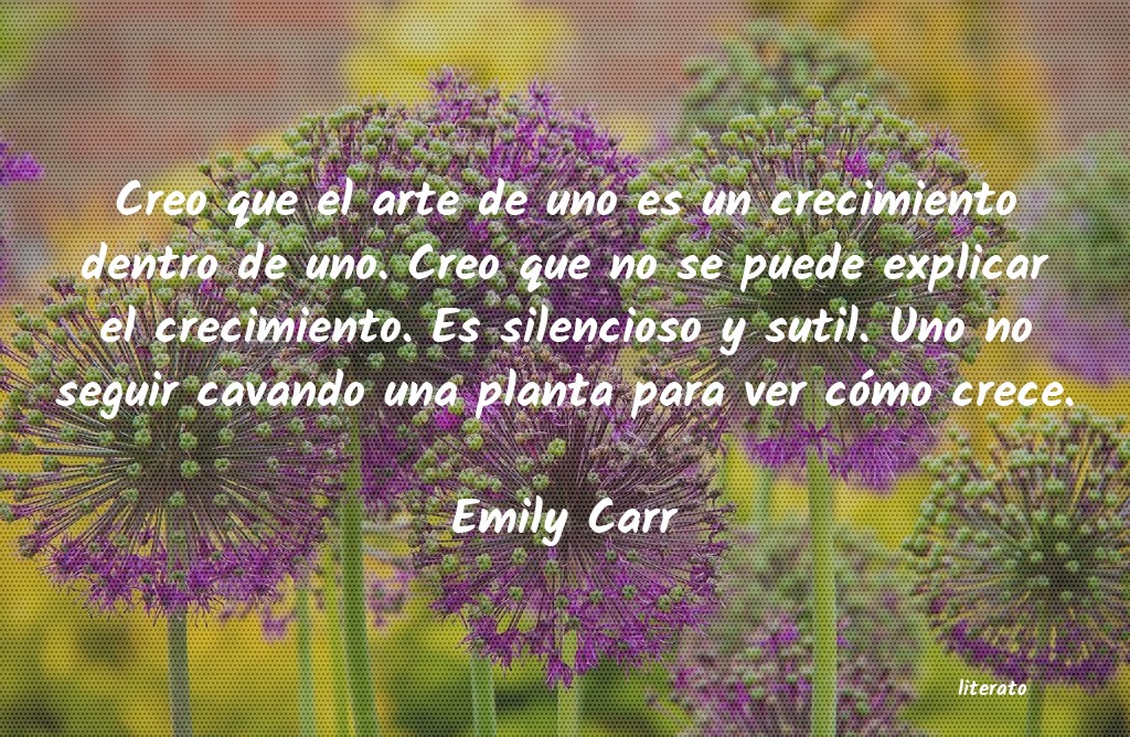 frases de Emily Carr