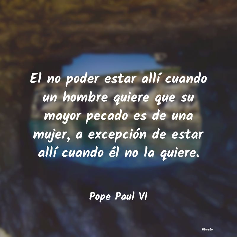 Frases de Pope Paul VI