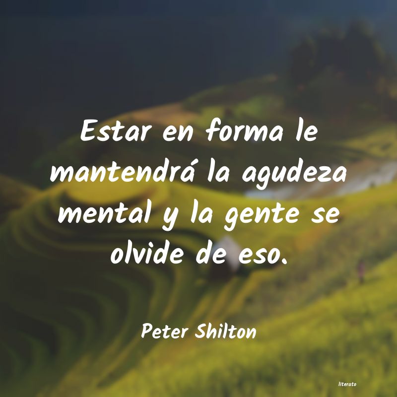 Frases de Peter Shilton