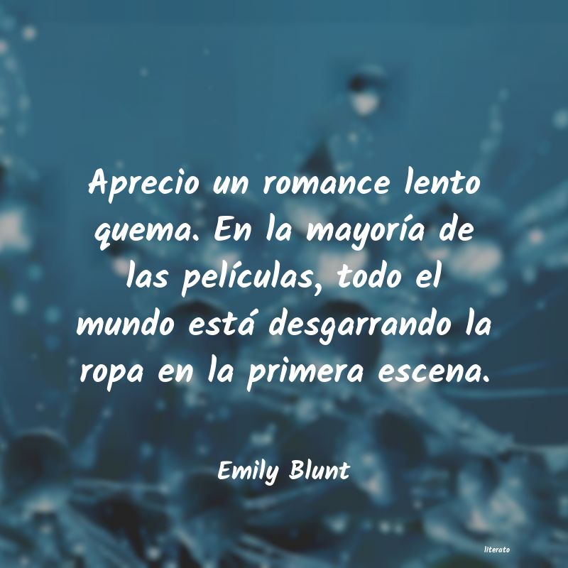 Frases de Emily Blunt