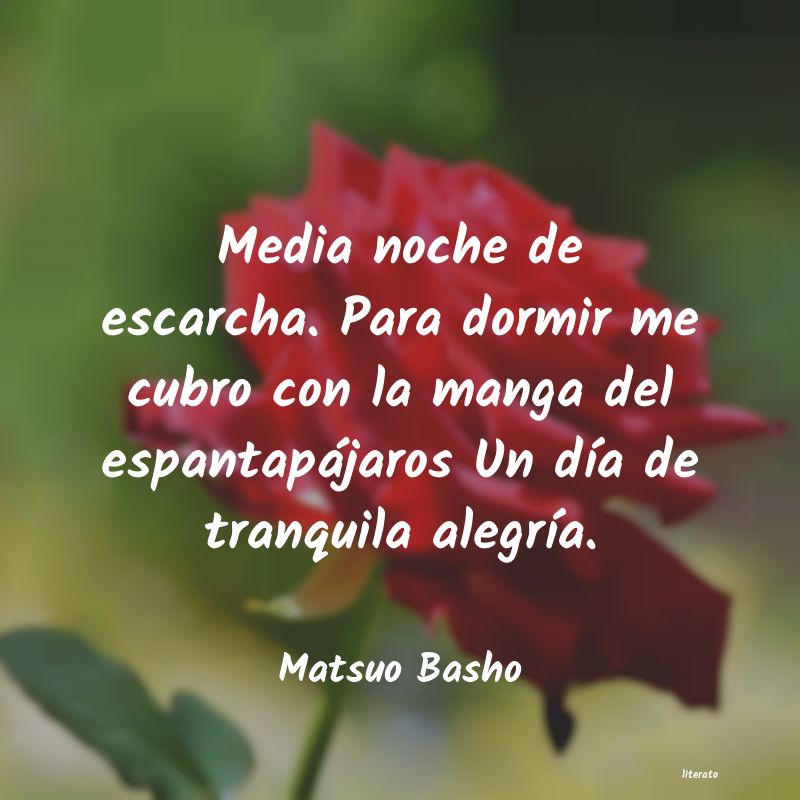 Frases de Matsuo Basho