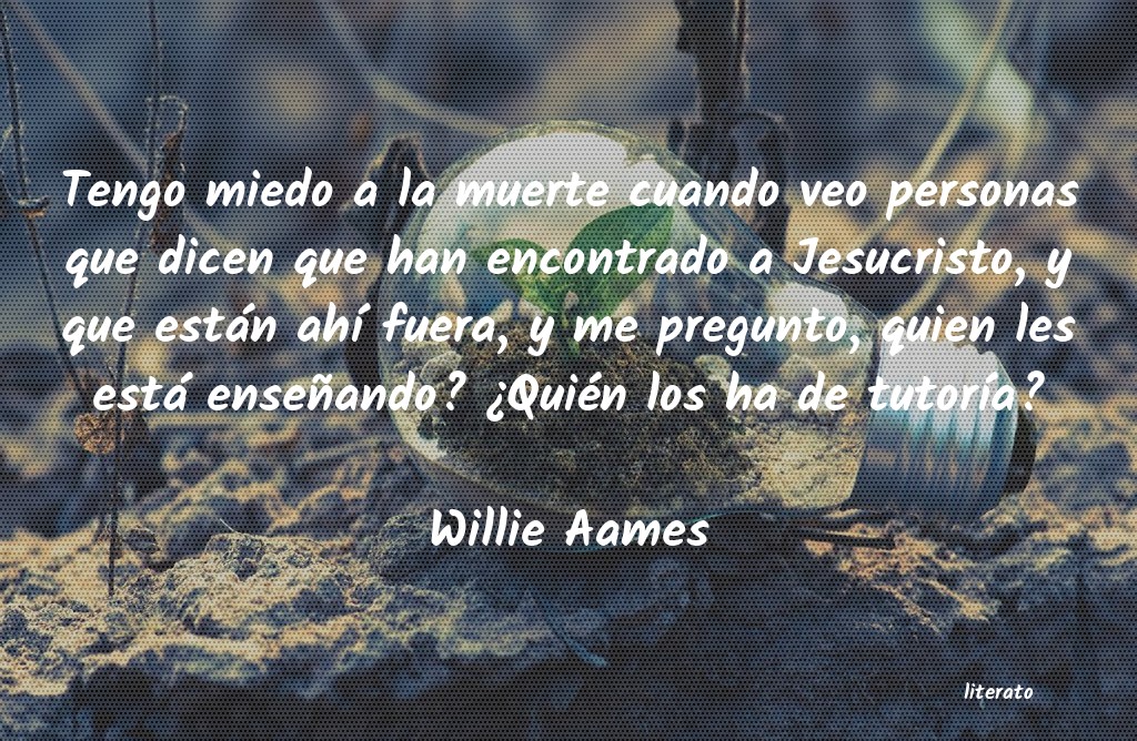 Frases de Willie Aames