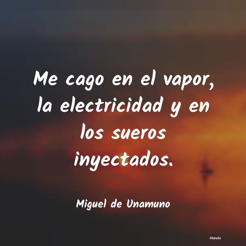 Frases de Miguel de Unamuno