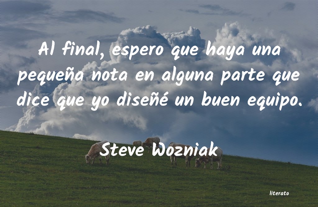 Frases de Steve Wozniak