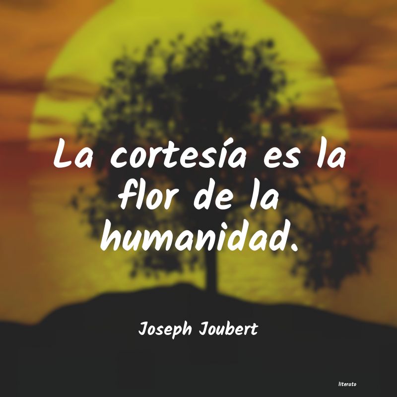 Frases de Joseph Joubert