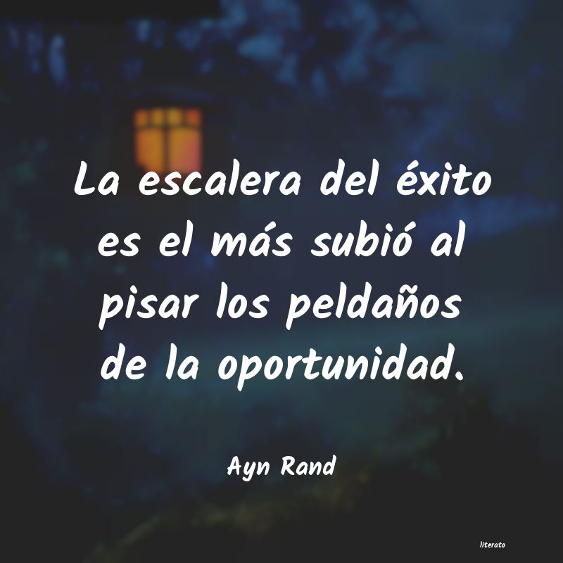 frases de Ayn Rand