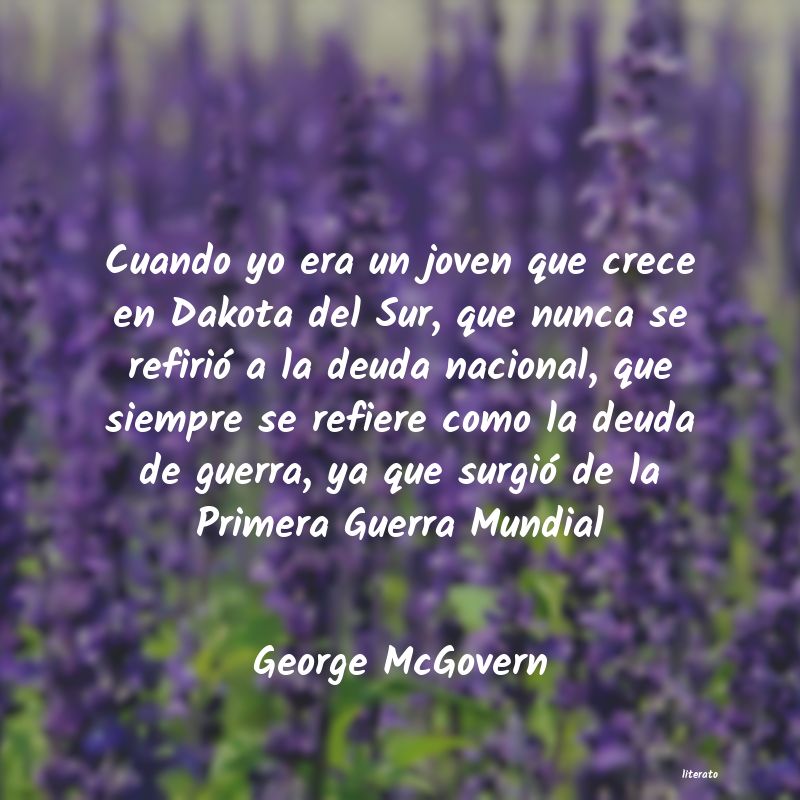 Frases de George McGovern