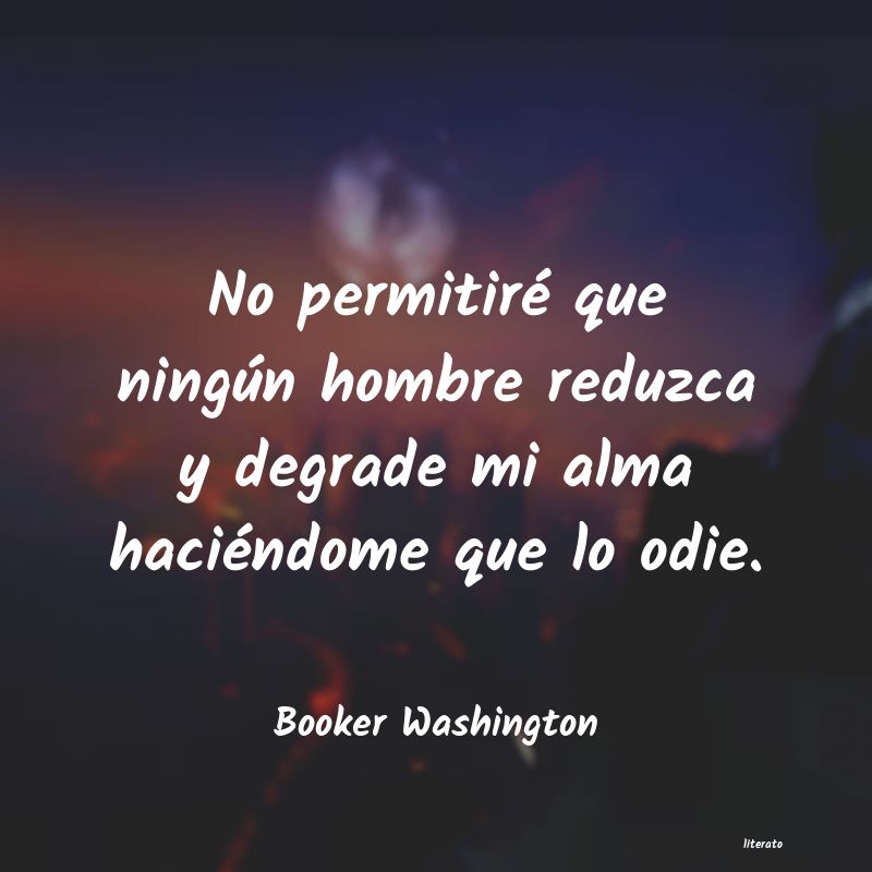 frases de Booker Washington