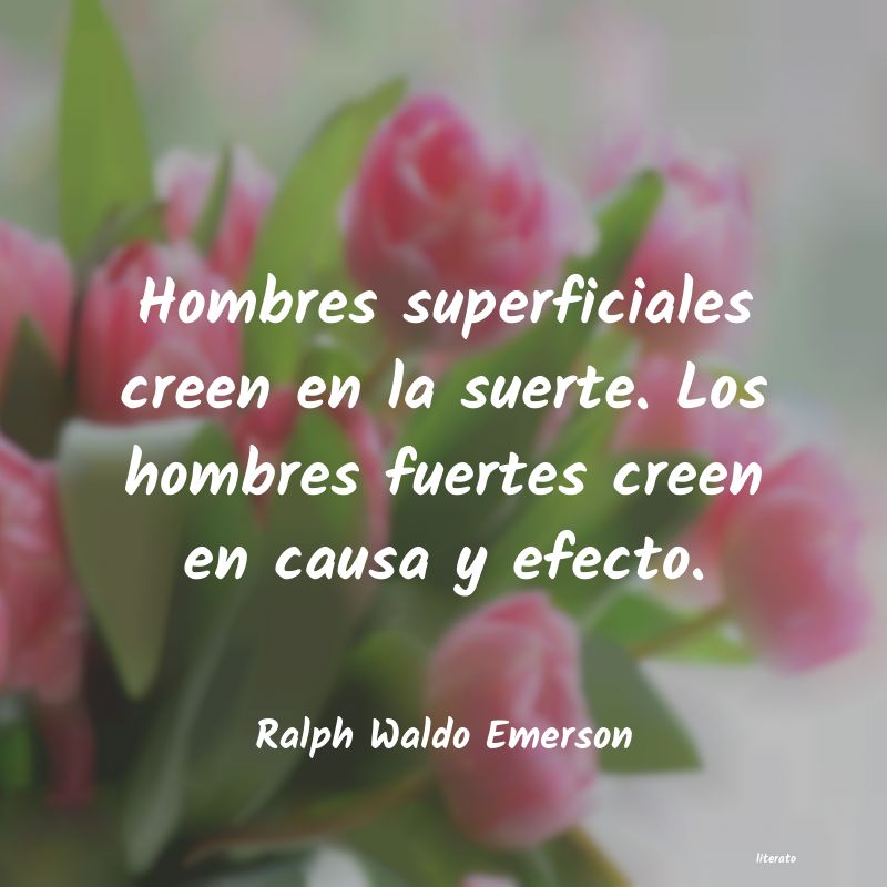 Frases de Ralph Waldo Emerson