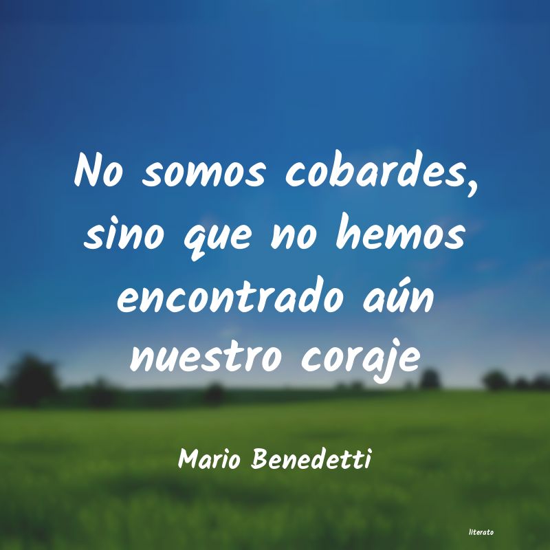 frases de Mario Benedetti