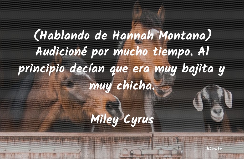 frases de Miley Cyrus