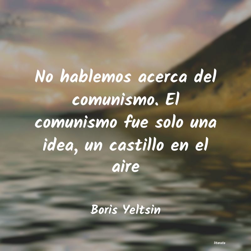 frases de Boris Yeltsin