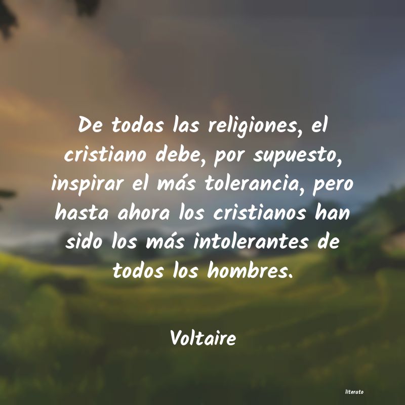 Frases de Voltaire