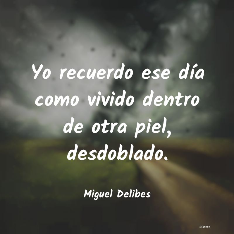 frases de Miguel Delibes